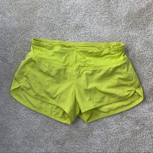 Lululemon Speed Up Short Lucid Lime